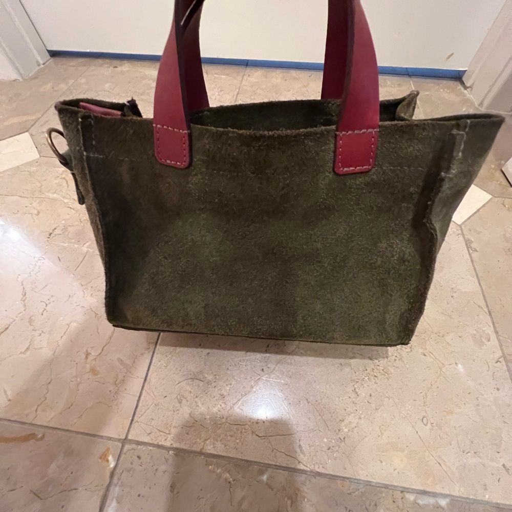 Parker Thatch Suede Micro Mimi Tote